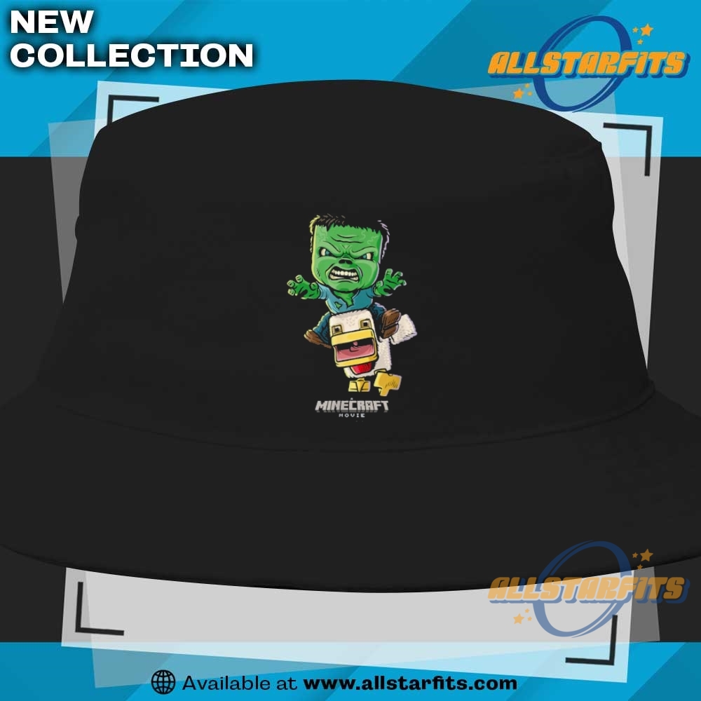 A Minecraft Movie Chicken Jockey Baby Zombie Animated T Shirt 9 A Minecraft Movie Chicken Jockey Baby Zombie Animated T Shirt