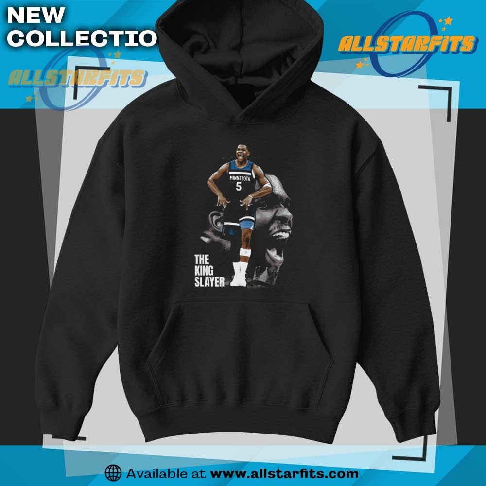 The King Slayer Anthony Edwards 2025 Playoff Tee 7 The KING SLAYER Anthony Edwards 2025 Playoff Tee