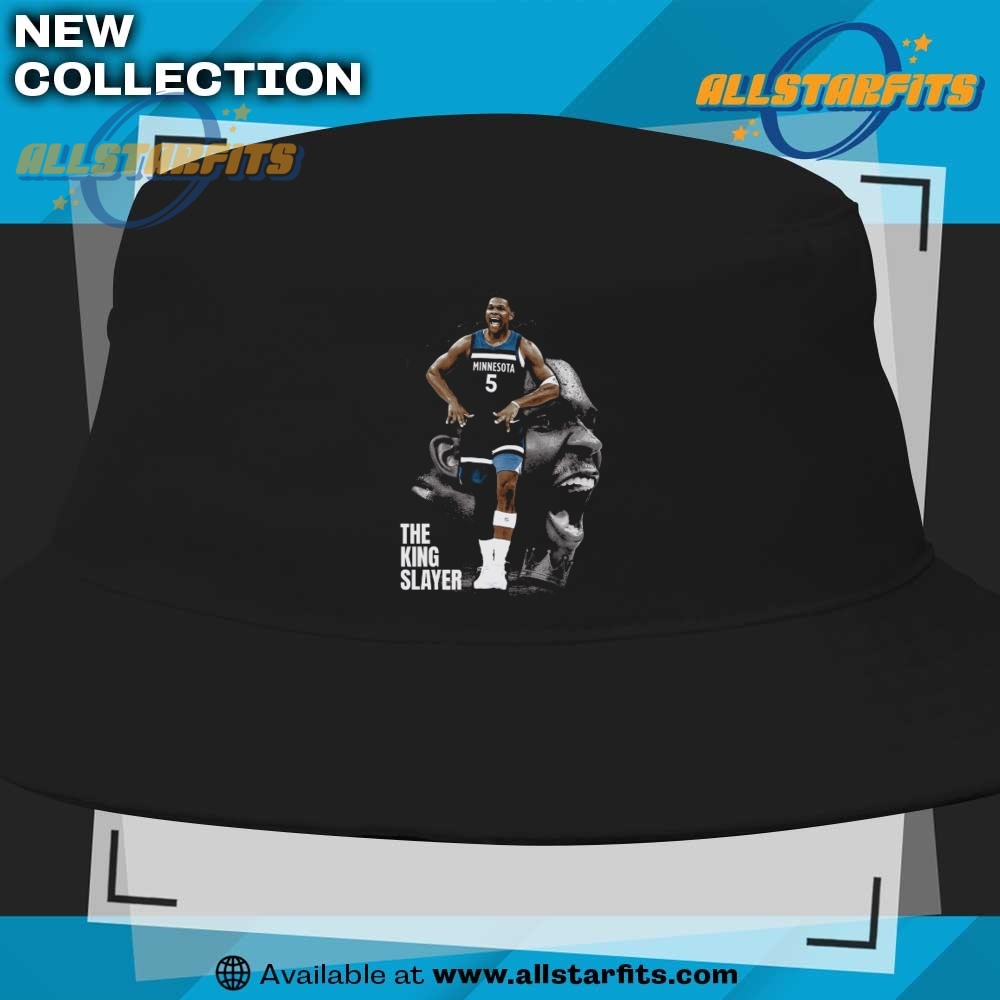 The King Slayer Anthony Edwards 2025 Playoff Tee 9 The KING SLAYER Anthony Edwards 2025 Playoff Tee