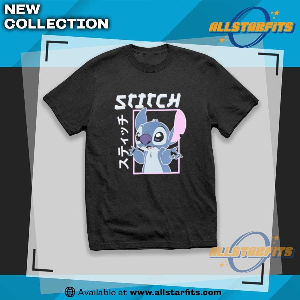 "Top Trending T-Shirts: Caitlin Clark, Star Wars, & Lilo and Stitch" 6 Lilo And Stitch Manga Style T Shirt