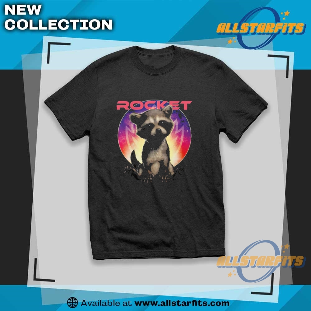 "Top Trending T-Shirts: Caitlin Clark, Star Wars, & Lilo and Stitch" 9 Guardian Of The Galaxy Baby Rocket T Shirt