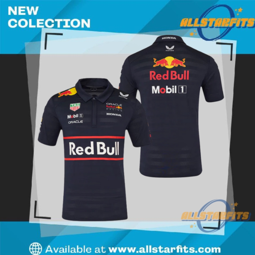 Top Youth and Women's T-Shirts: NBA, F1, Red Bull, Ferrari 5 Red Bull Racing 2025 Team Polo