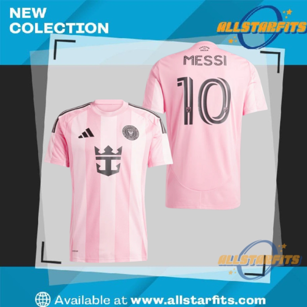 Top Youth and Women's T-Shirts: NBA, F1, Red Bull, Ferrari 10 Inter Miami Fc Messi Home Jersey