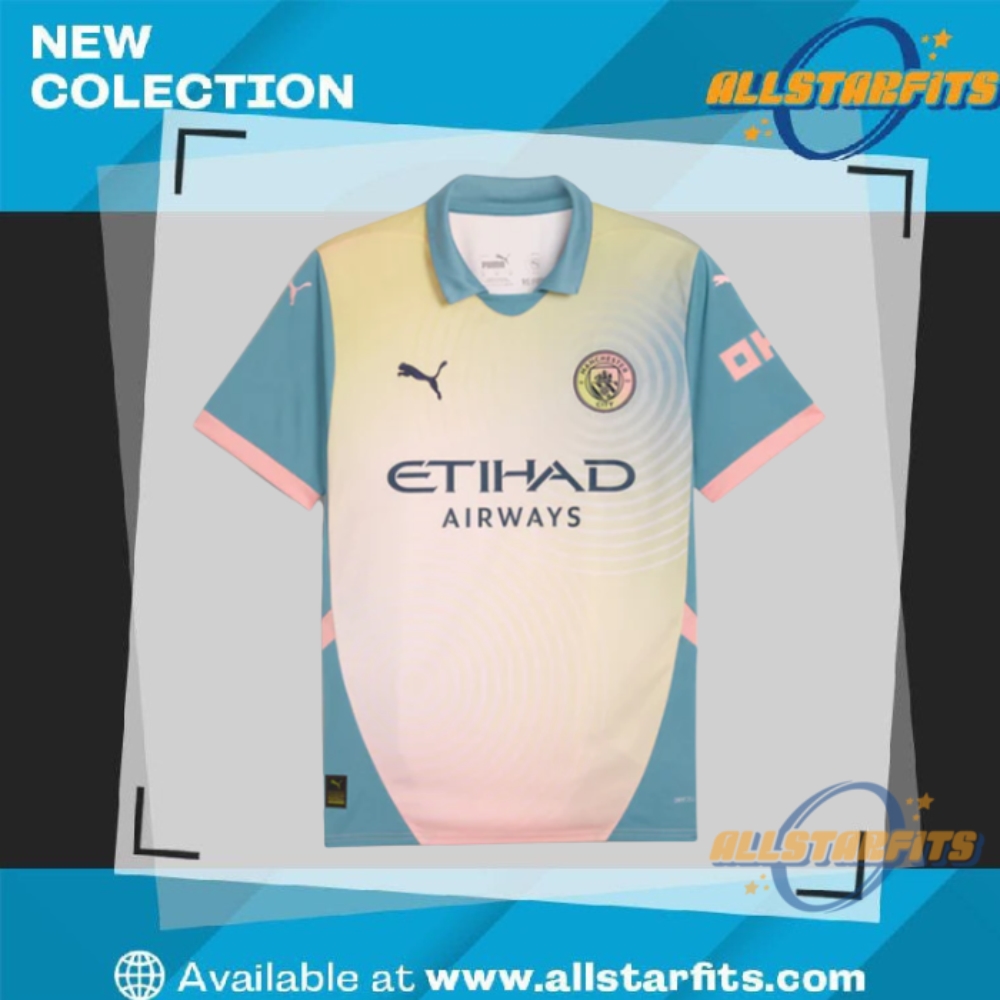 Top Youth and Women's T-Shirts: NBA, F1, Red Bull, Ferrari 11 Manchester City Fc 4Th Jersey