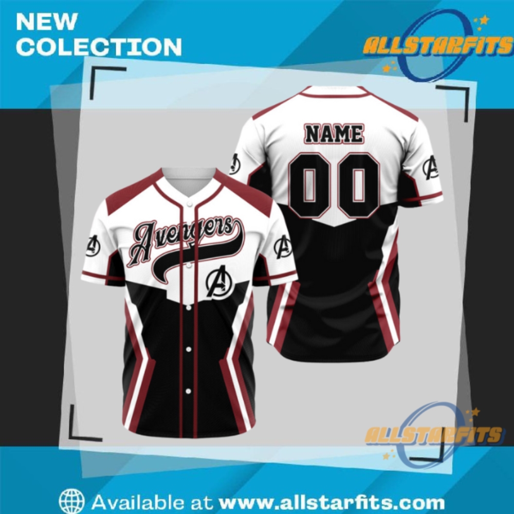 Top Youth and Women's T-Shirts: NBA, F1, Red Bull, Ferrari 24 Avengers Endgame Baseball Jersey