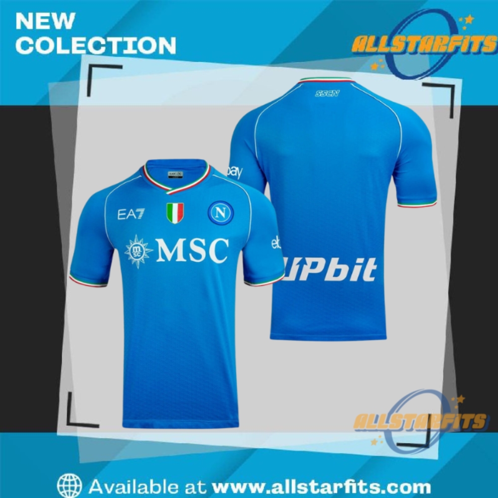 "Top 2024 Soccer Jerseys: Liverpool, Napoli, Barcelona, Man City, South Korea" 3 2425 Napoli Home Jersey