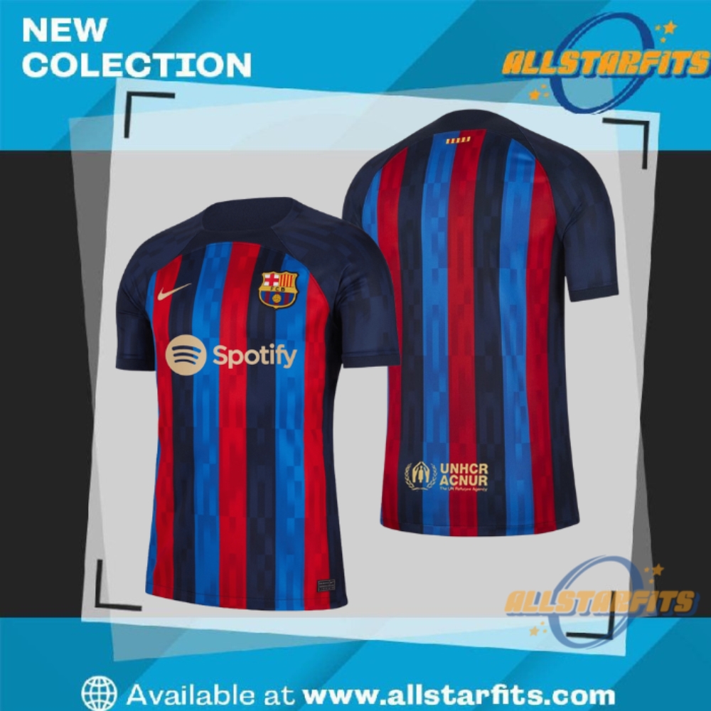 "Top 2024 Soccer Jerseys: Liverpool, Napoli, Barcelona, Man City, South Korea" 4 Barcelona Home Jersey