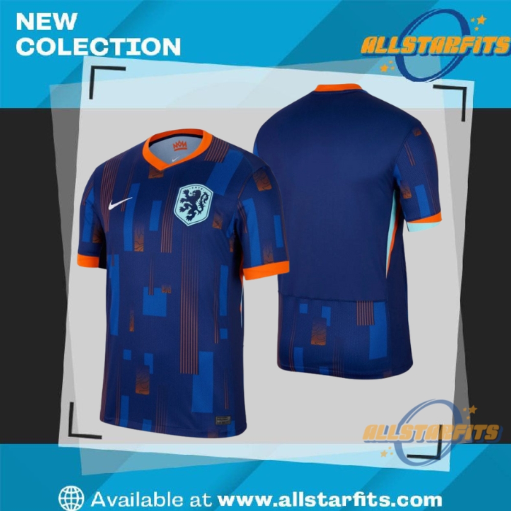 "Top 2024 Soccer Jerseys: Liverpool, Napoli, Barcelona, Man City, South Korea" 8 Netherlands Holland Away Jersey