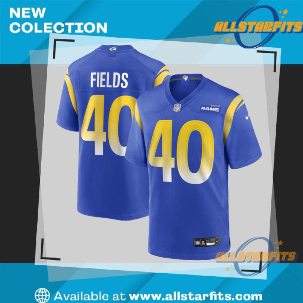 "Top 2024 Soccer Jerseys: Liverpool, Napoli, Barcelona, Man City, South Korea" 31 Nike Tony Fields Royal Los Angeles Rams Team Game Jersey