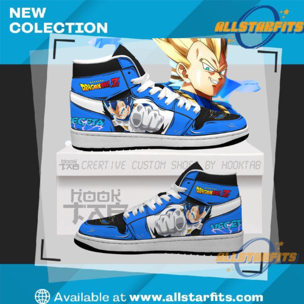 "Top Custom Anime and Game Sneakers for Ultimate Fan Style" 6 Goku V1 Dragon Ball Z Jordan 1 Anime Sneakers