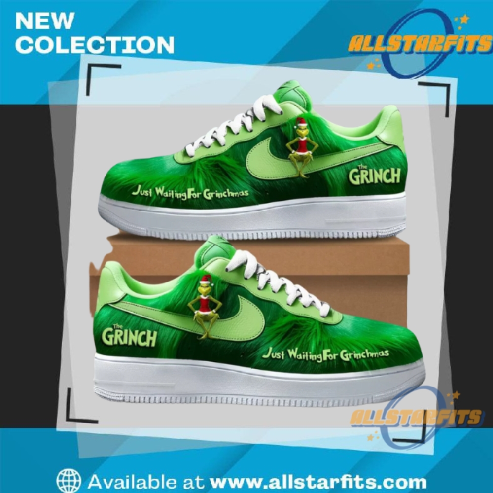 "Top Custom Anime and Game Sneakers for Ultimate Fan Style" 20 The Grinch Premium Af1 Sneaker