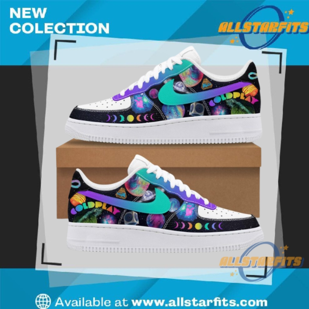 "Top Custom Anime and Game Sneakers for Ultimate Fan Style" 21 Premium Coldplay Af1 Sneaker
