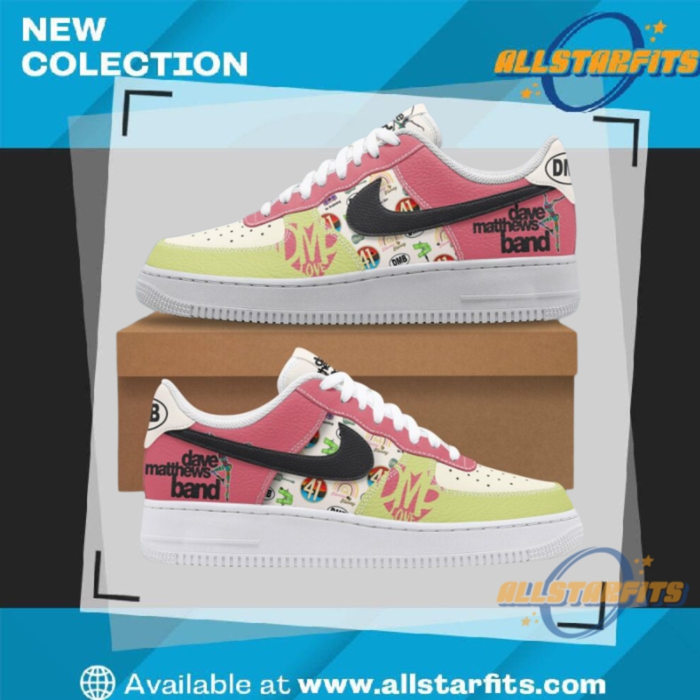 "Top Custom Anime and Game Sneakers for Ultimate Fan Style" 31 Dave Matthews Band Love Edition Air Force 1 Sneaker