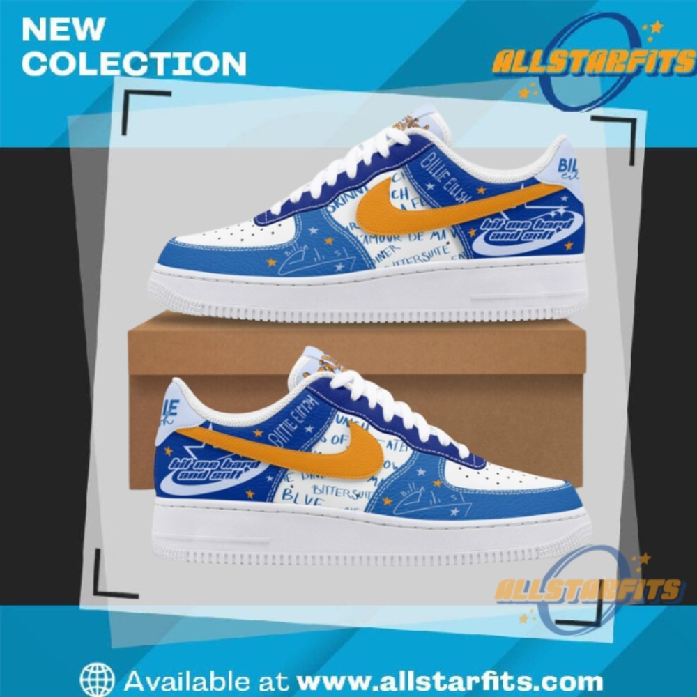 "Top Custom Anime and Game Sneakers for Ultimate Fan Style" 33 Premium Blue Af1 Sneaker