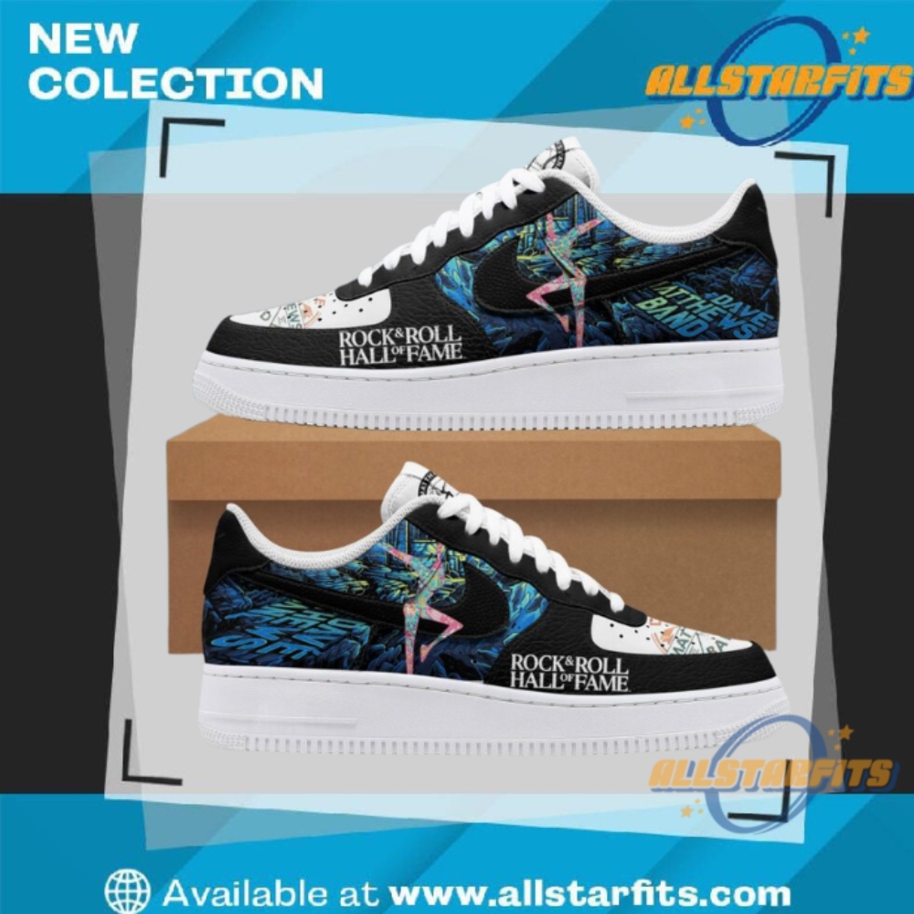 "Top Custom Anime and Game Sneakers for Ultimate Fan Style" 35 Dave Matthews Band Rock Sneakers