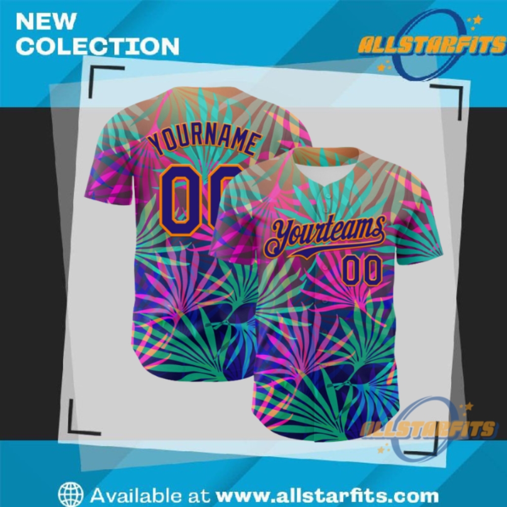 "Custom 3D Design Apparel: Flamingo, Galactic, and Tropical Baseball Jerseys" 21 Custom 3D Cindy Suen Sushi Cats In Pink Authentic Baseball Jersey