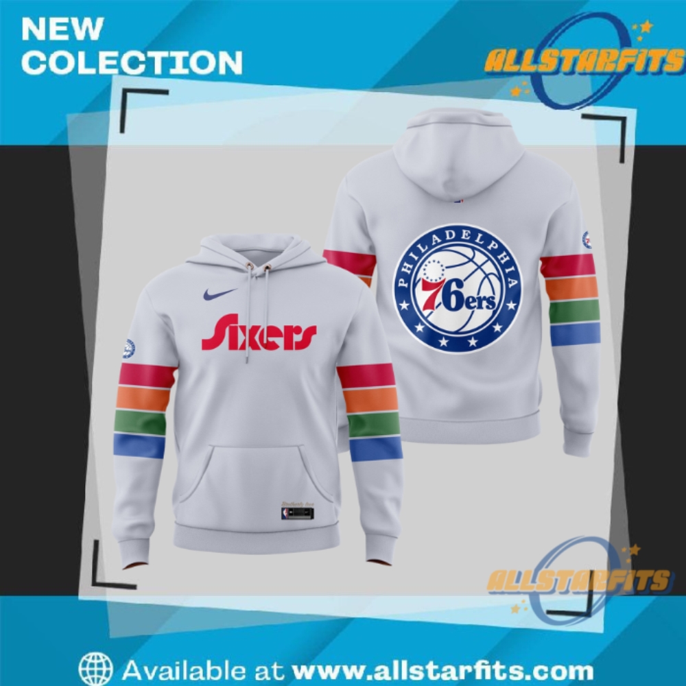"Top 5 Must-Have Sports Team Hoodies for Ultimate Fans" 12 Tyrese Maxey Philadelphia 76Ers 2025 Swingman Hoodie