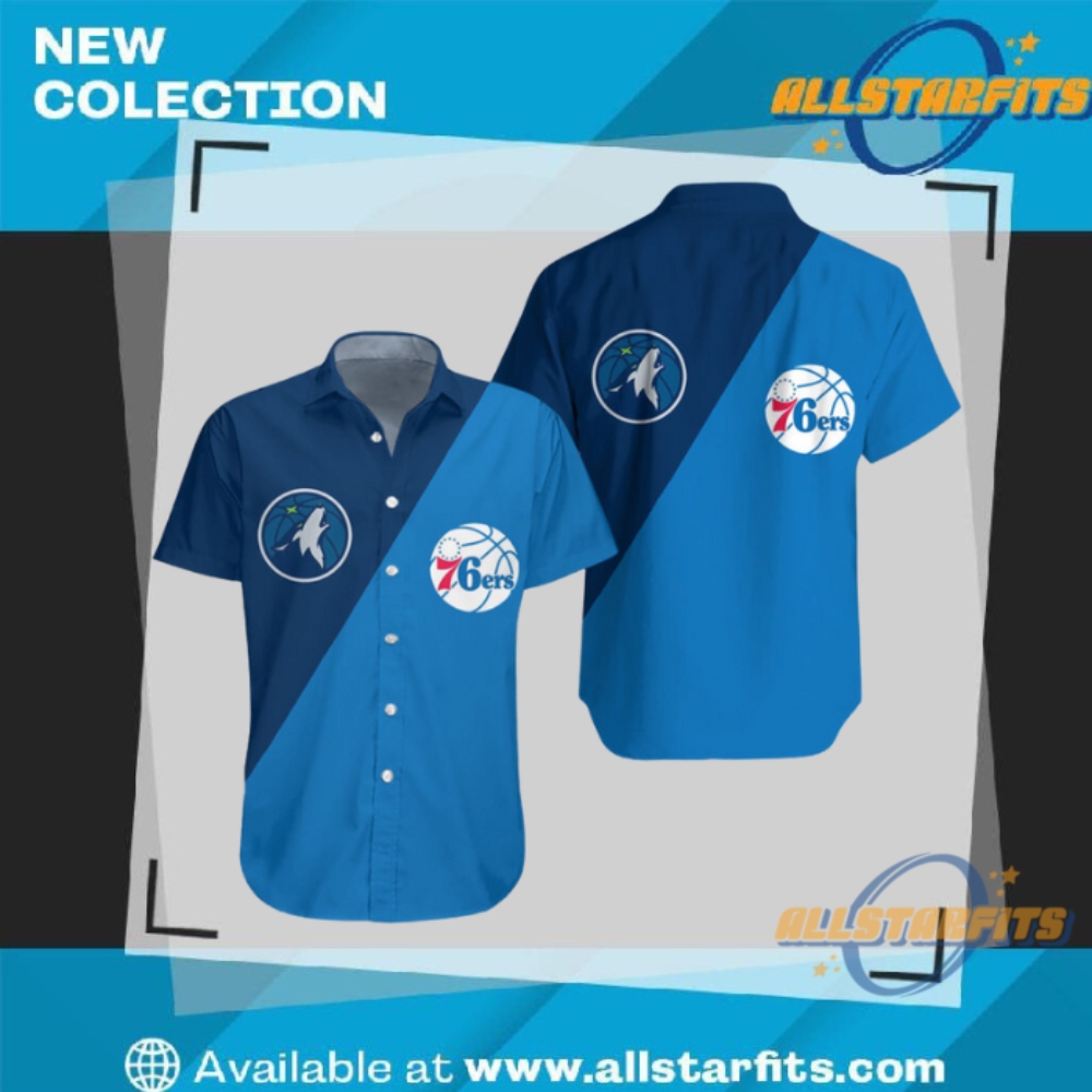 "Top 5 Must-Have Sports Team Hoodies for Ultimate Fans" 25 76Ers Vs Timberwolves Hawaiian Shirt