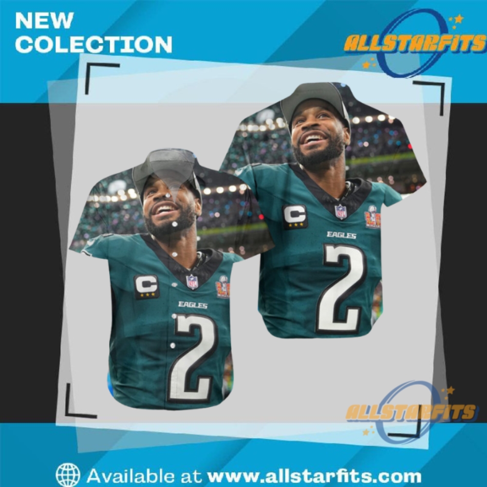 "Top 5 Must-Have Sports Team Hoodies for Ultimate Fans" 28 Darius Slay Eagles Hawaiian Shirt