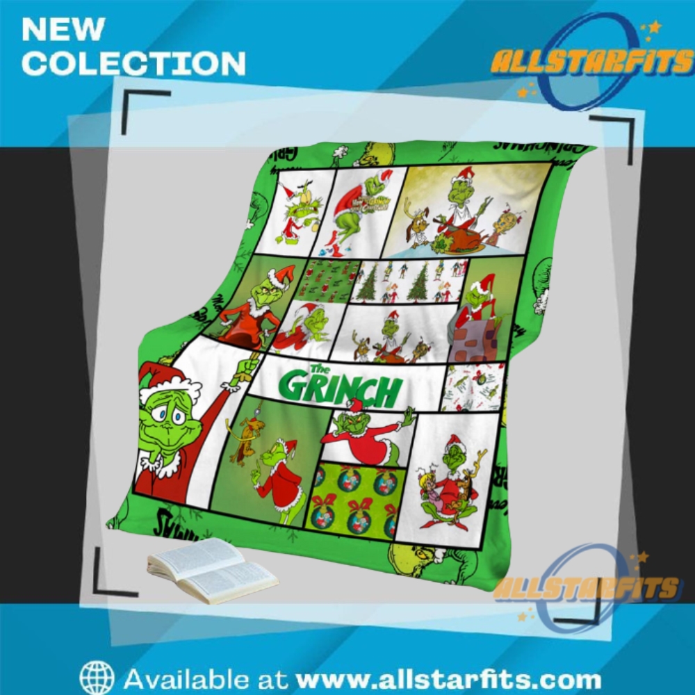 "Top 5 Must-Have Sports Team Hoodies for Ultimate Fans" 37 3D Birthday Gift The Grinch Blanket