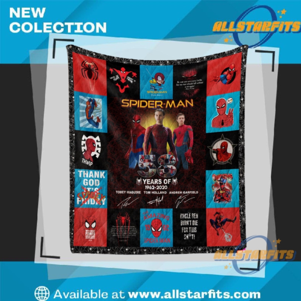 "Top 5 Must-Have Sports Team Hoodies for Ultimate Fans" 38 Amazing Spiderman No Way Home 3D Quilt Blanket