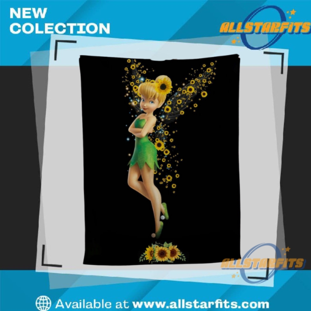 "Top 5 Must-Have Sports Team Hoodies for Ultimate Fans" 40 Sunflower Fairy Tinkerbell Blanket