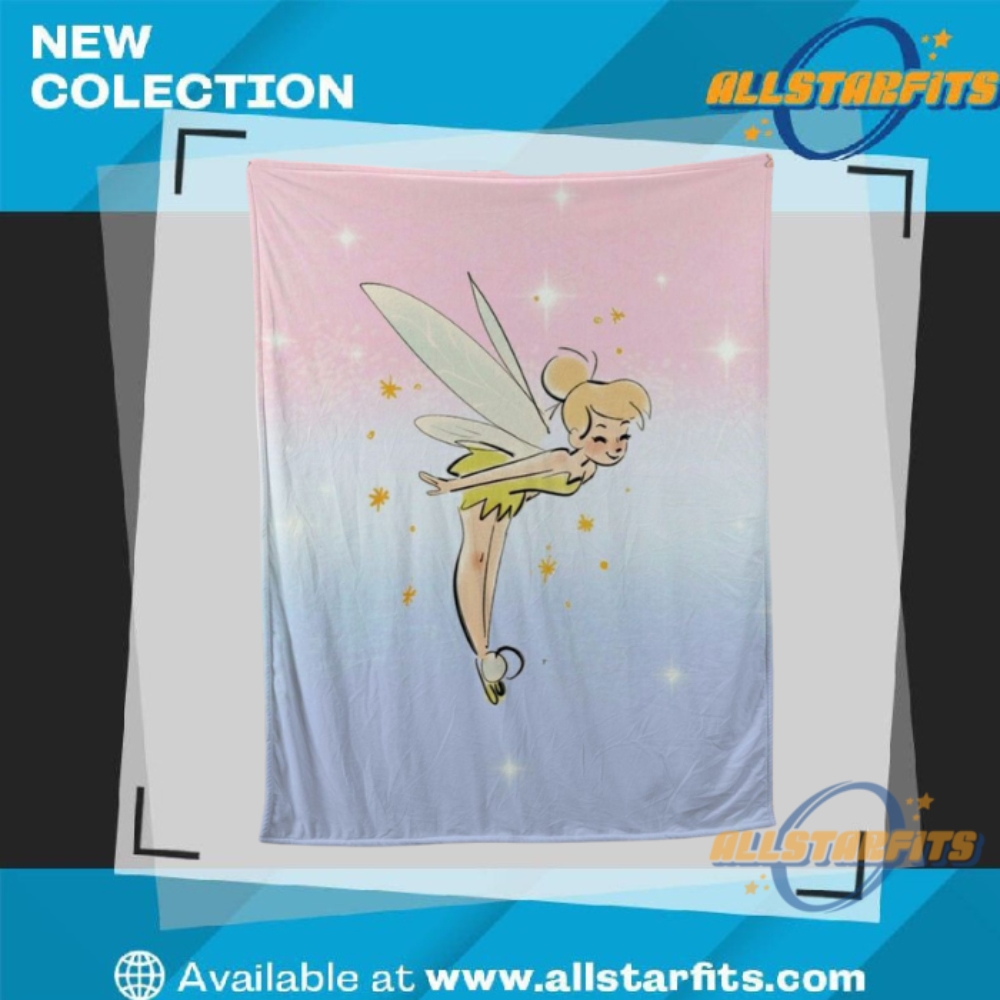 "Top 5 Must-Have Sports Team Hoodies for Ultimate Fans" 41 Pink Lovely Fairy Tinkerbell Blanket
