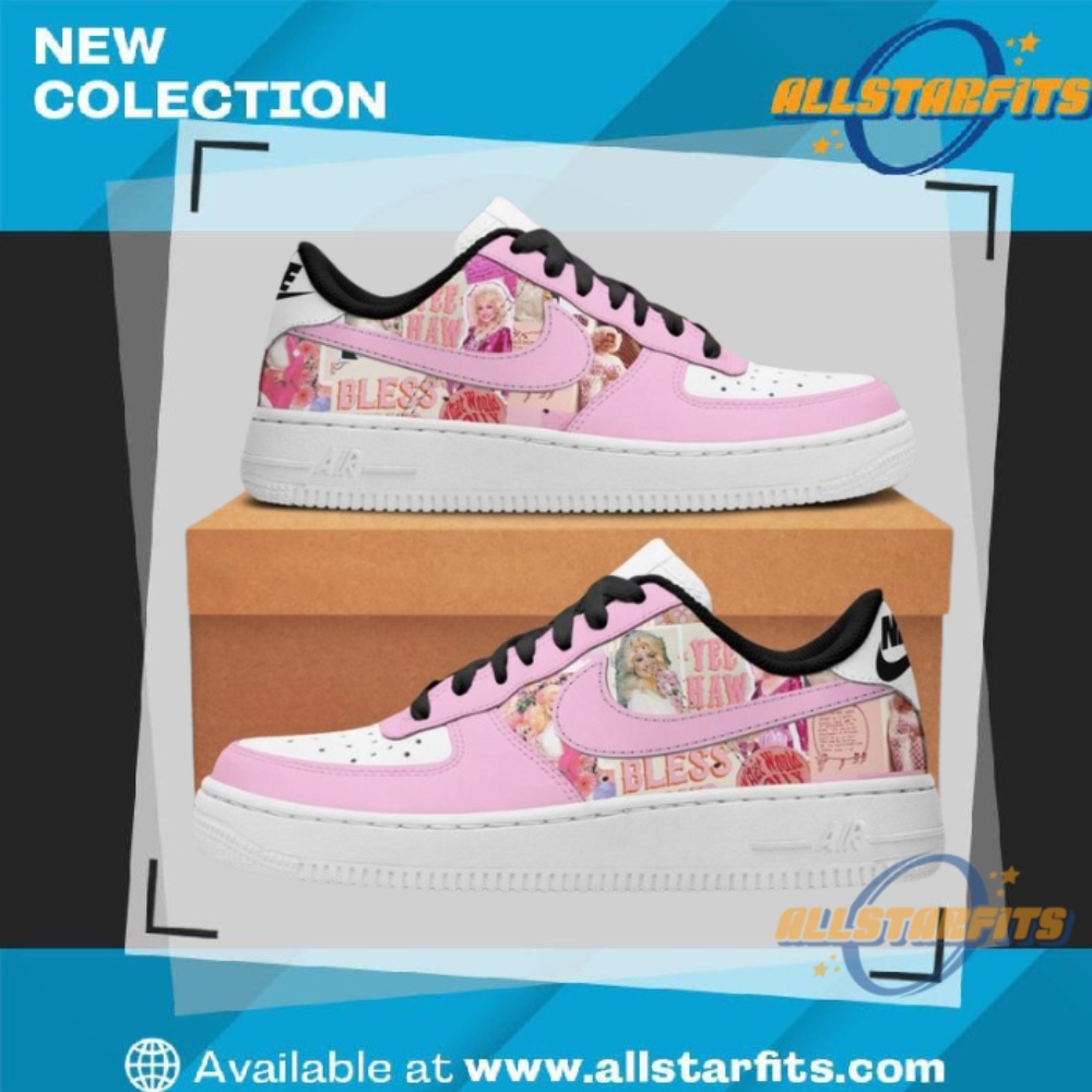 "Top Trendy Custom Air Force 1 Sneakers for Unique Style" 12 Dolly Patron What Would Dolly Do Air Forces Nike Shoes