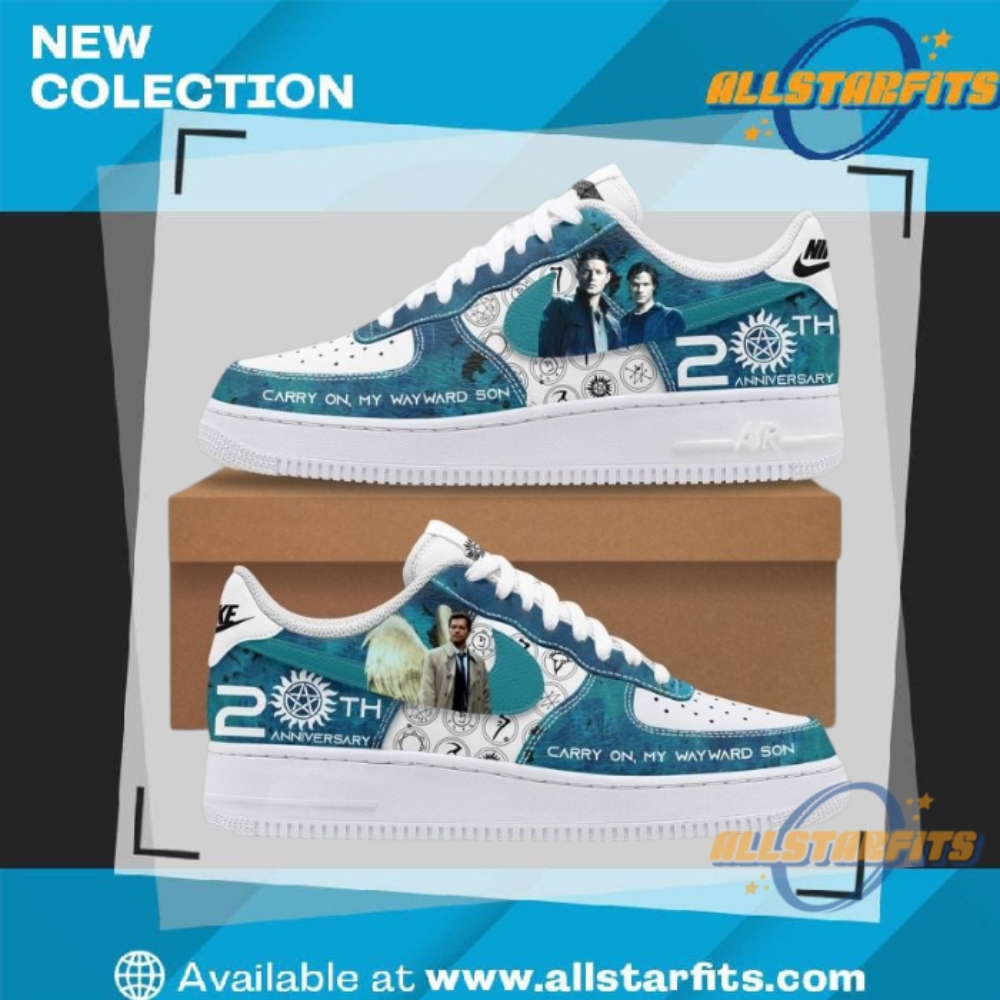 "Top Trendy Custom Air Force 1 Sneakers for Unique Style" 14 New Supernatural 20Th Anniversary Air Force Nike Shoes
