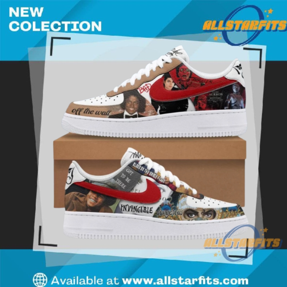 "Top Trendy Custom Air Force 1 Sneakers for Unique Style" 19 Michael Jackson Off The Wall Nike Air Force 1