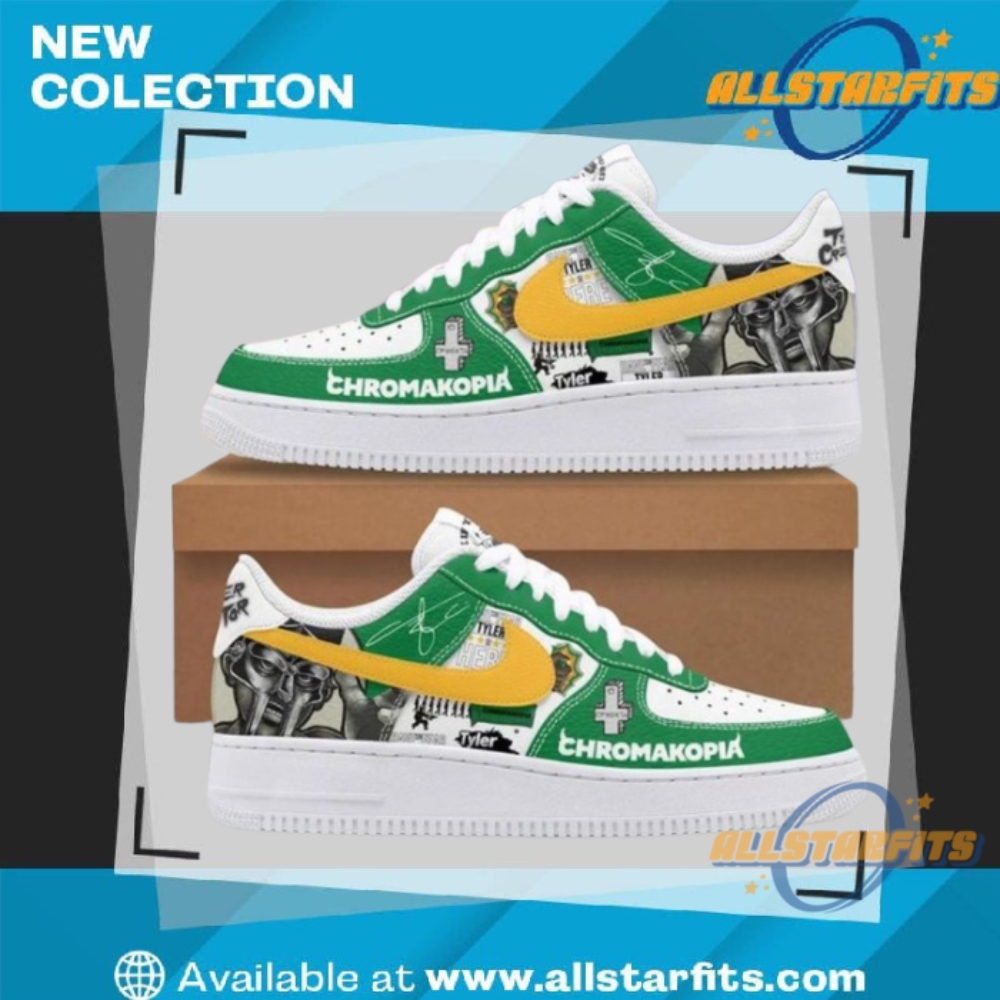 "Top Trendy Custom Air Force 1 Sneakers for Unique Style" 24 Tyler The Creator X Chromakopia Limited Edition Nike Air Force 1