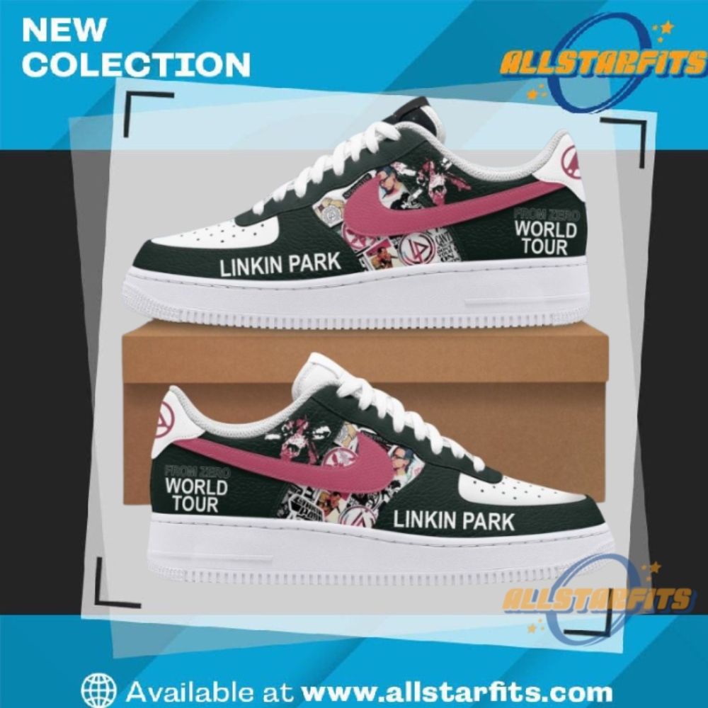"Top Trendy Custom Air Force 1 Sneakers for Unique Style" 27 Linkin Park From Zero World Tour Limited Edition Nike Air Force 1