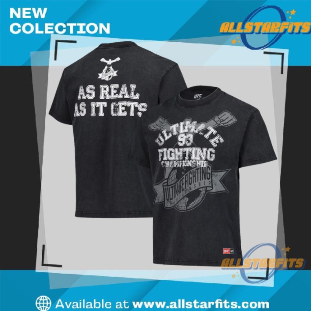 "Top 5 Must-Have 2025 T-Shirts for Basketball and Wrestling Fans" 7 Ulti Man Ufc As Real As It Gets T Shirt