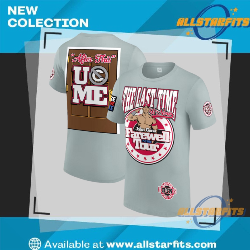 "Top 5 Must-Have 2025 T-Shirts for Basketball and Wrestling Fans" 10 John Cena Farewell Tour 2025 Dayton T Shirt
