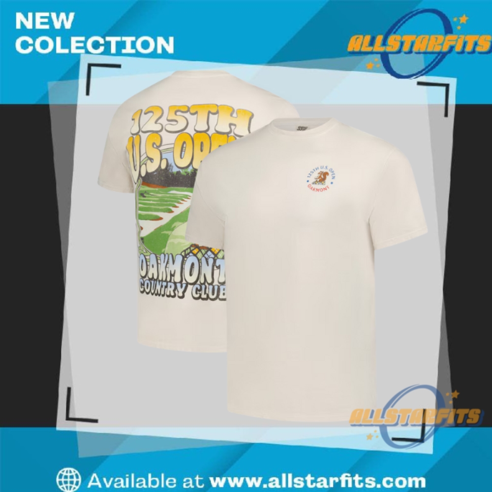 "Top 5 Must-Have 2025 T-Shirts for Basketball and Wrestling Fans" 11 Unisex 2025 Us Open Blue 84 Tan Golf Course T Shirt