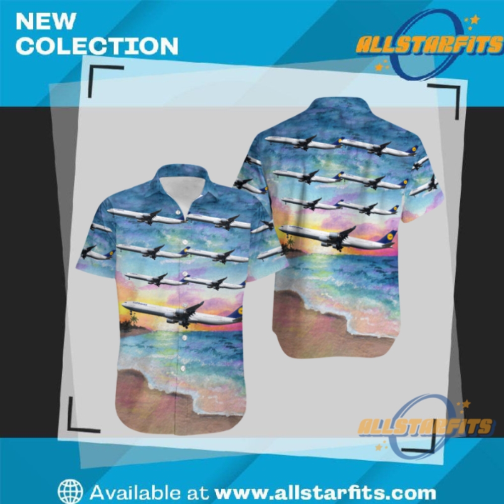 "Top 5 Must-Have 2025 T-Shirts for Basketball and Wrestling Fans" 20 Airbus A340642 Lufthansa Hawaiian Shirt
