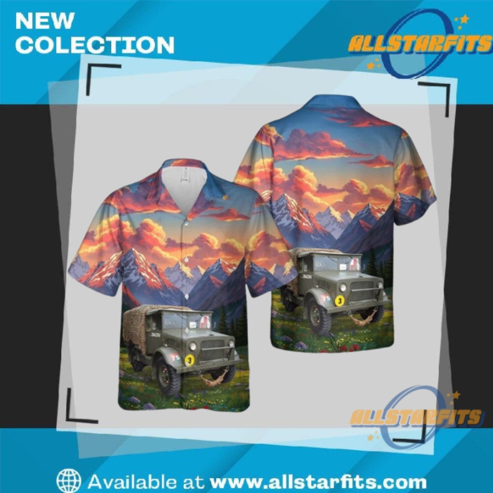 "Top 5 Must-Have 2025 T-Shirts for Basketball and Wrestling Fans" 23 1943 Bedford Mw Utility Vehicle Hawaiian Shirt