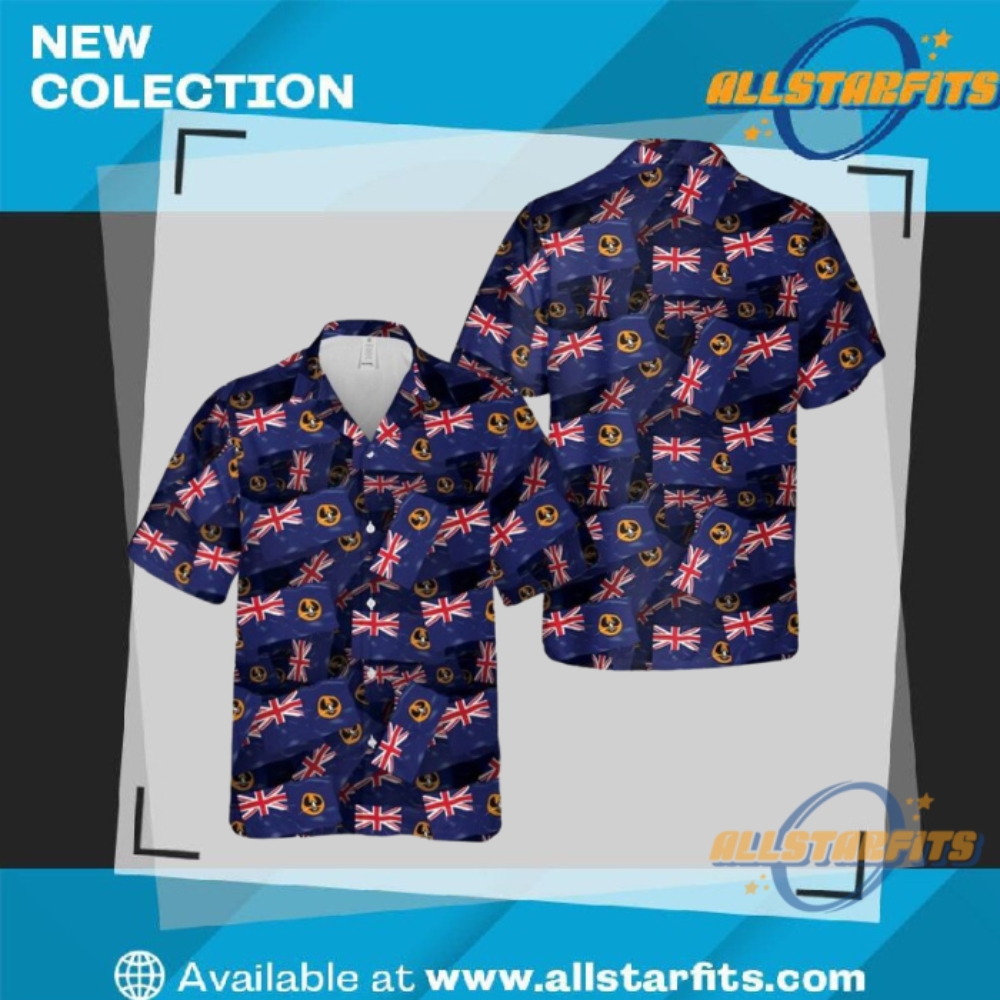 "Top 5 Must-Have 2025 T-Shirts for Basketball and Wrestling Fans" 26 Australia South Australia Flag Pattern Button Up Hawaiian Shirt