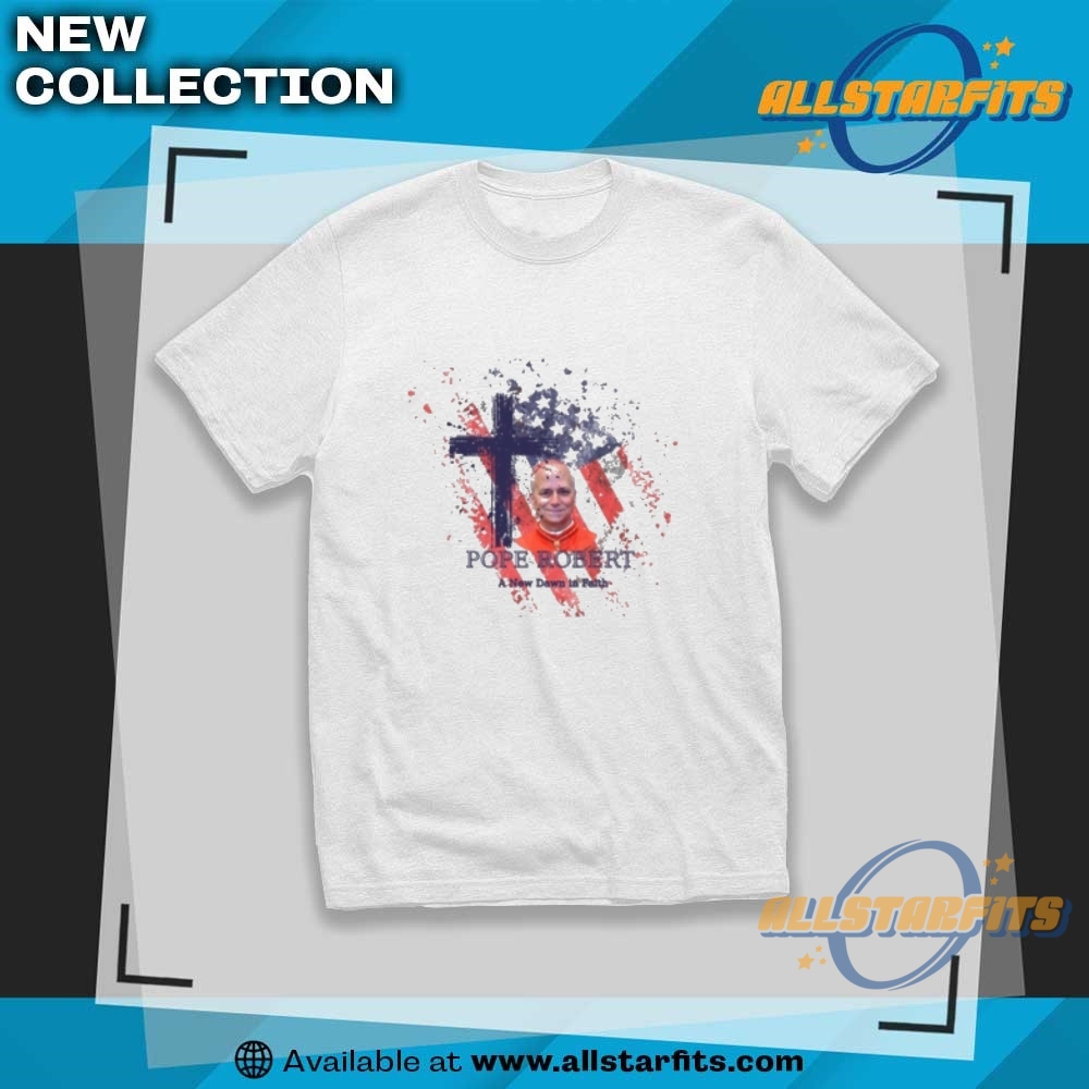 "Discover Vintage Jalen Brunson and Retro Robert Francis T-Shirts" 11 Robert Francis Prevost New Pope Shirt Leo Xiv 2025 Election Shirt