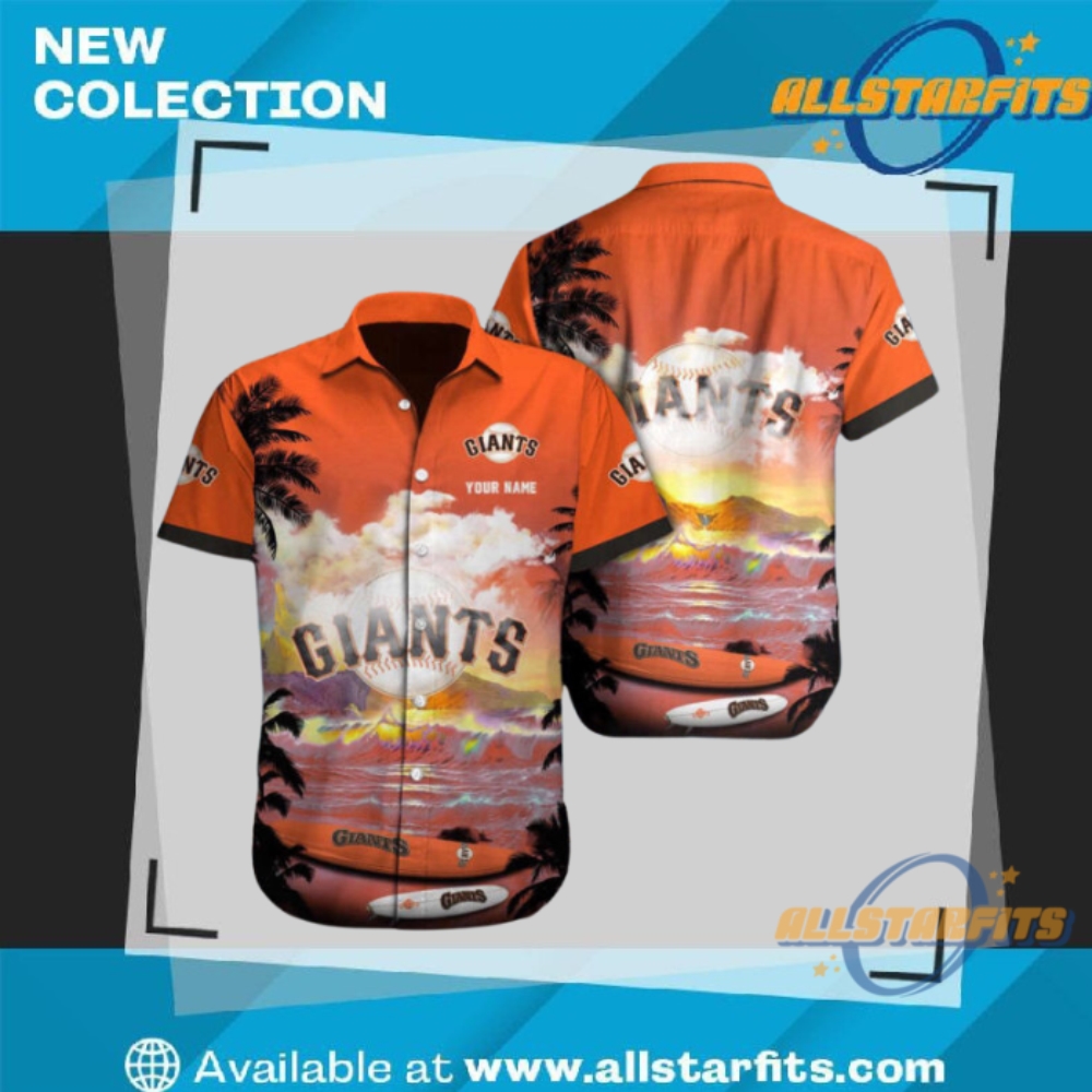 "Top NFL Flower Hawaii Shirts: Raiders, Patriots, Panthers, Cardinals Picks" 19 San Francisco Giants Mlbcustom Hawaii Shirt