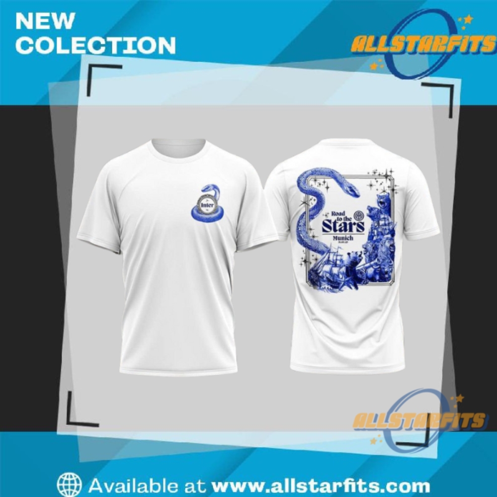"Top NFL Flower Hawaii Shirts: Raiders, Patriots, Panthers, Cardinals Picks" 23 Inter Road To The Stars Munich 2025 T Shirt