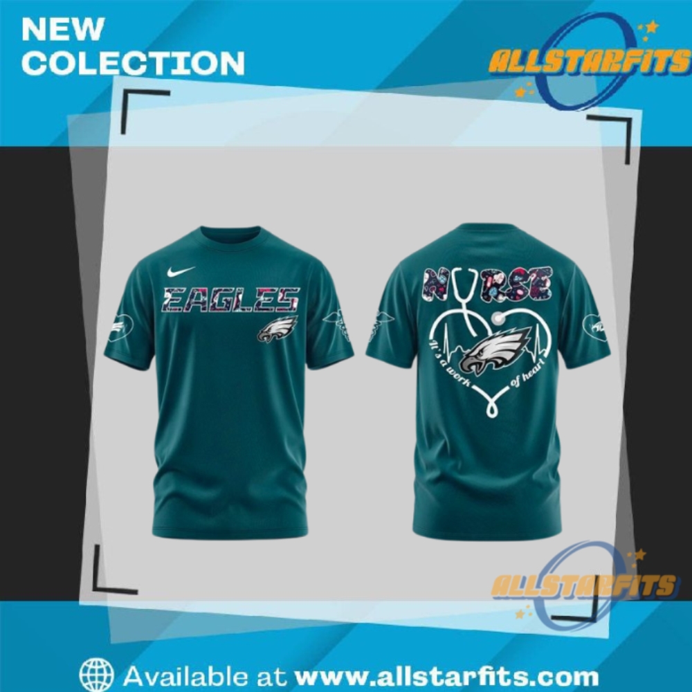 "Top NFL Flower Hawaii Shirts: Raiders, Patriots, Panthers, Cardinals Picks" 32 Philadelphia Eagles X Nurses Night 2025 Special T Shirt