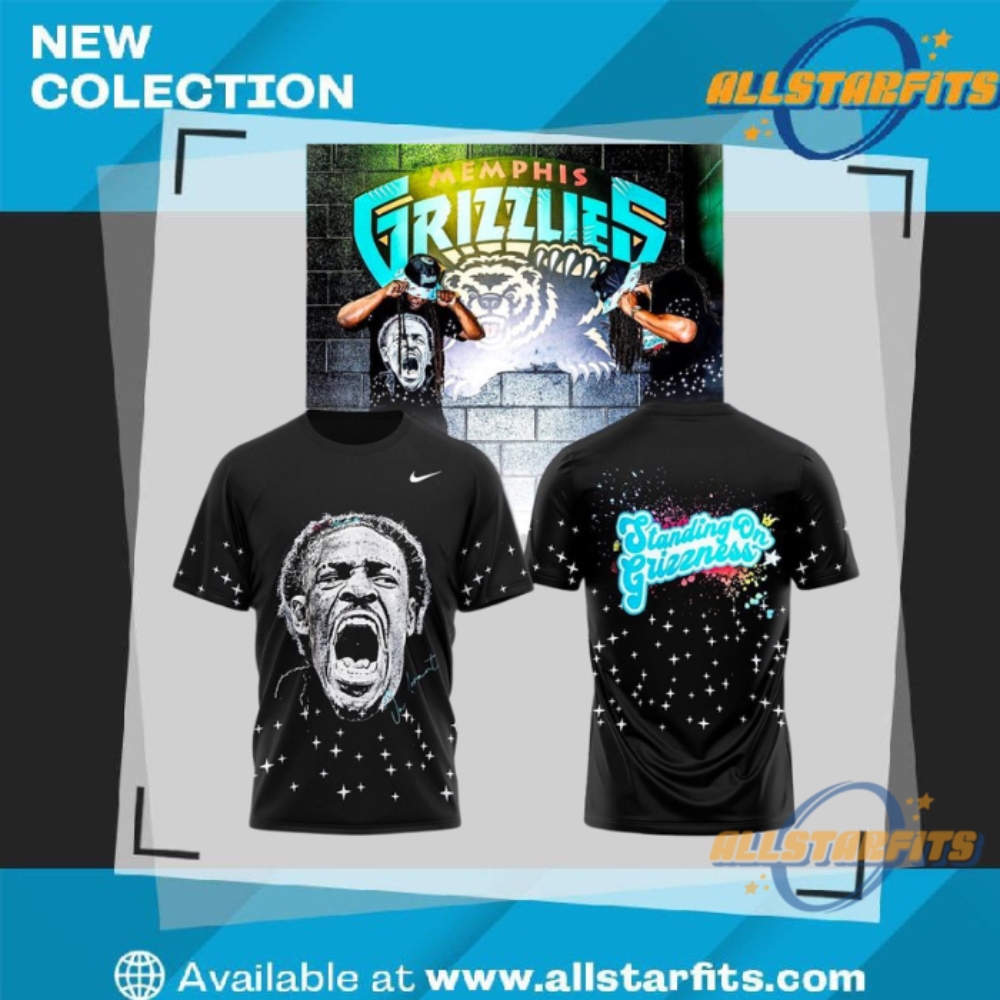 "Top NFL Flower Hawaii Shirts: Raiders, Patriots, Panthers, Cardinals Picks" 35 Standing On Grizzness 2025 For Fans T Shirt