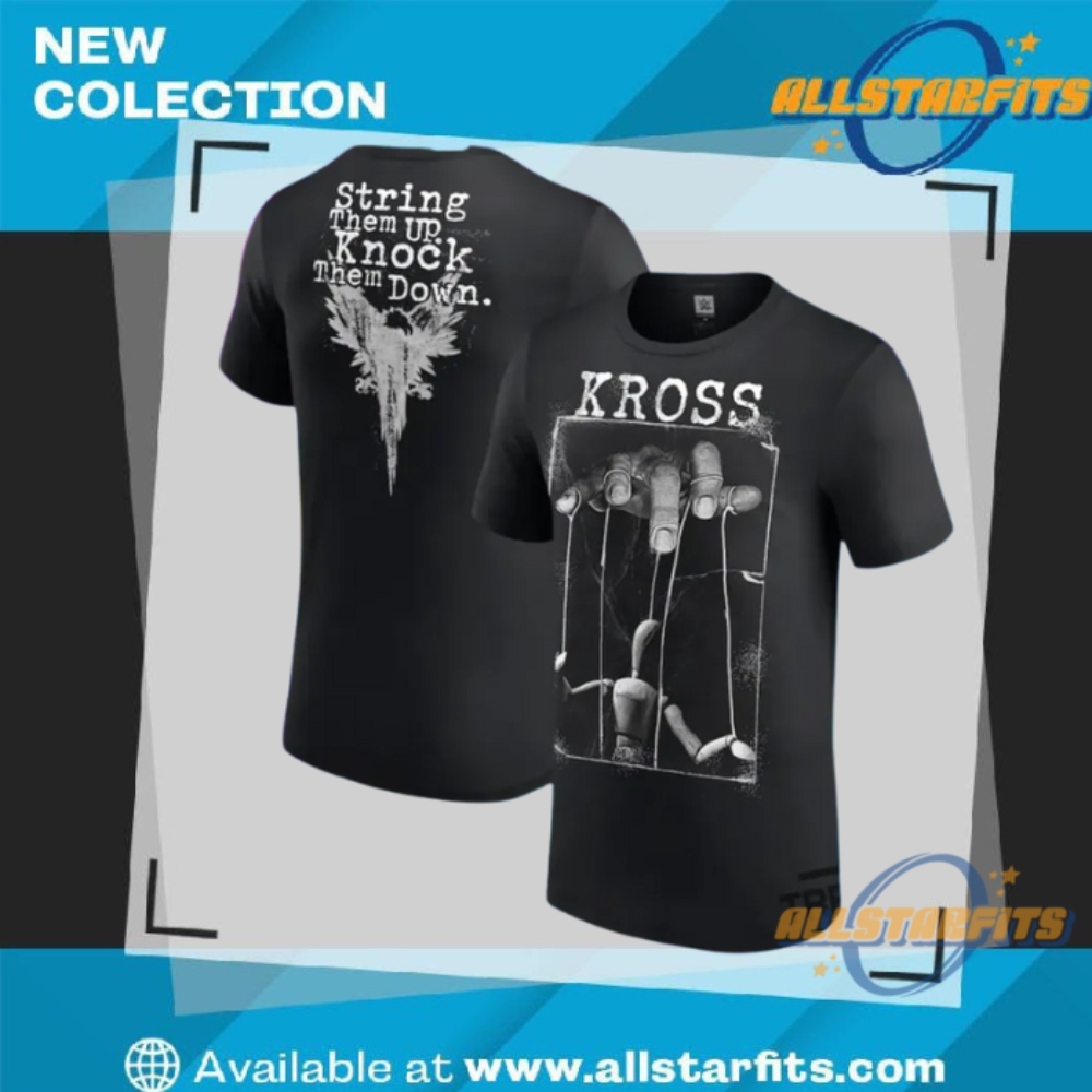 "Top 5 Must-Have Vintage and Tour Shirts for 2023 Fans" 6 Wwe Karrion Kross Wearing Kross String Them Up Shirt