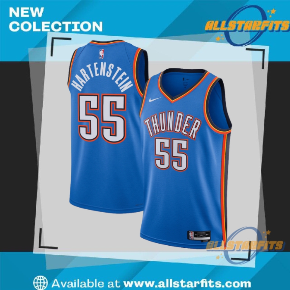 "Top 5 Must-Have Vintage and Tour Shirts for 2023 Fans" 8 Nike Isaiah Hartenstein Oklahoma City Thunder Unisex Blue Swingman Player Jersey