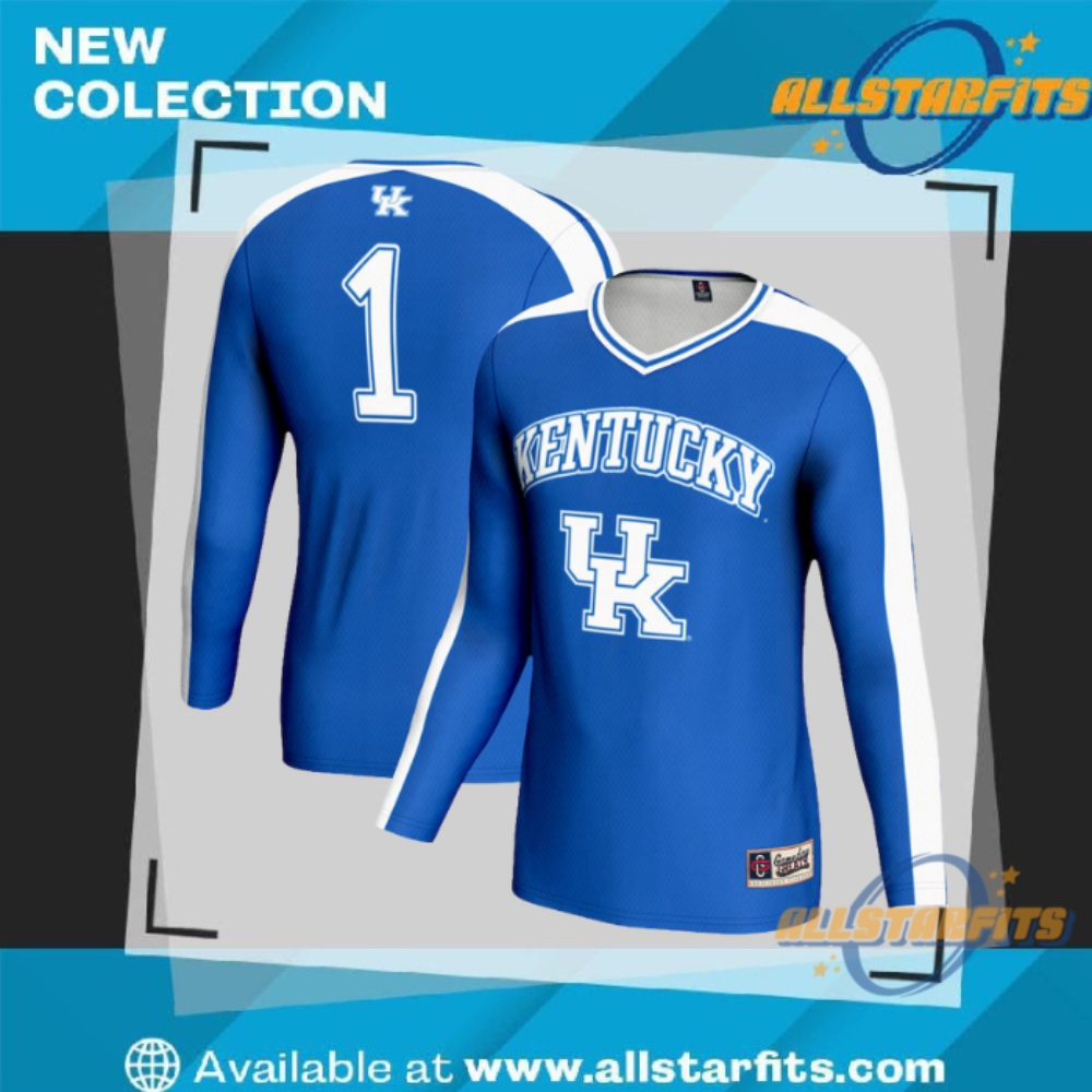 "Top 5 Must-Have Vintage and Tour Shirts for 2023 Fans" 22 Gameday Greats Kentucky Wildcats Unisex Royal Volleyball Lightweight Fashion Jersey