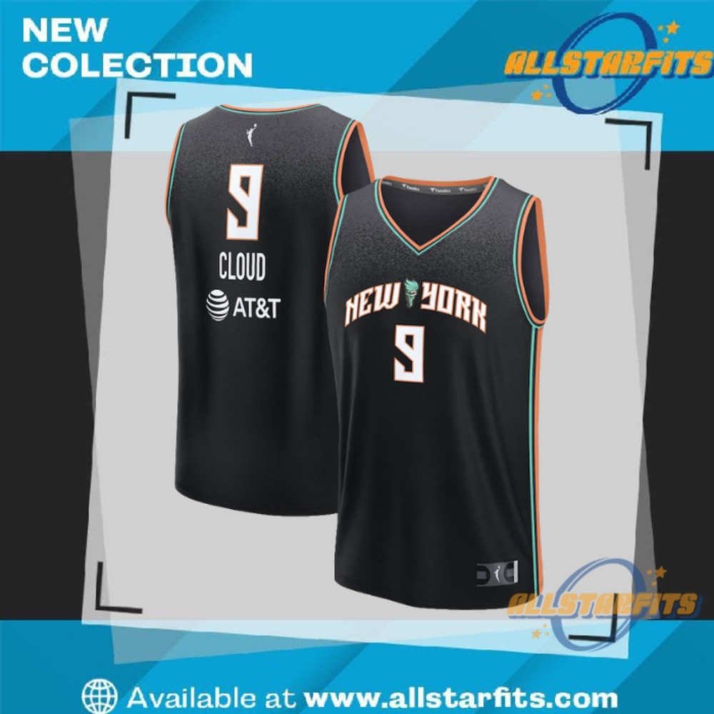 "Top 5 Must-Have Vintage and Tour Shirts for 2023 Fans" 31 Fanatics Natasha Cloud New York Liberty Explorer Edition Fast Break Replica Jersey