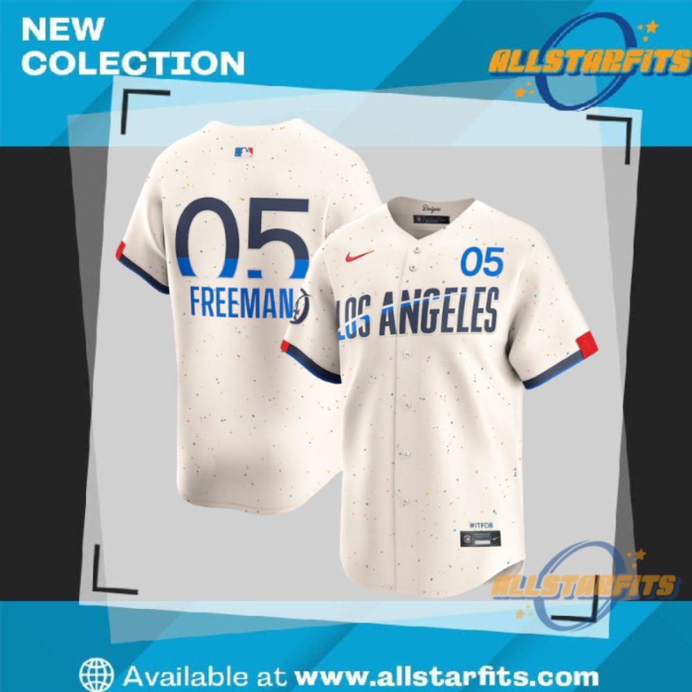 "Top 5 Must-Have Vintage and Tour Shirts for 2023 Fans" 33 Nike Freddie Freeman Los Angeles Dodgers Cream City Connect Limited Player Jersey