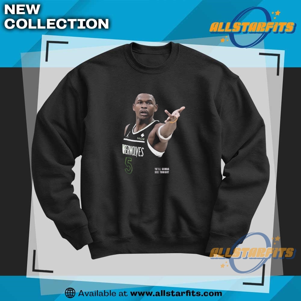 Anthony Edwards 2025 Playoff Tee 6 Anthony Edwards 2025 Playoff Tee