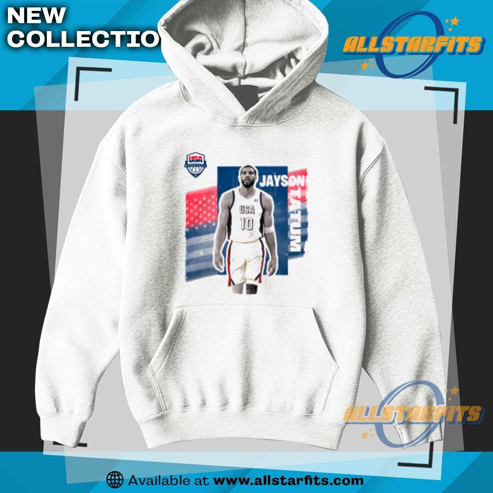 Jayson Tatum Usa Basketball Team 2024 T Shirt 7 Jayson Tatum Usa Basketball Team 2024 T Shirt